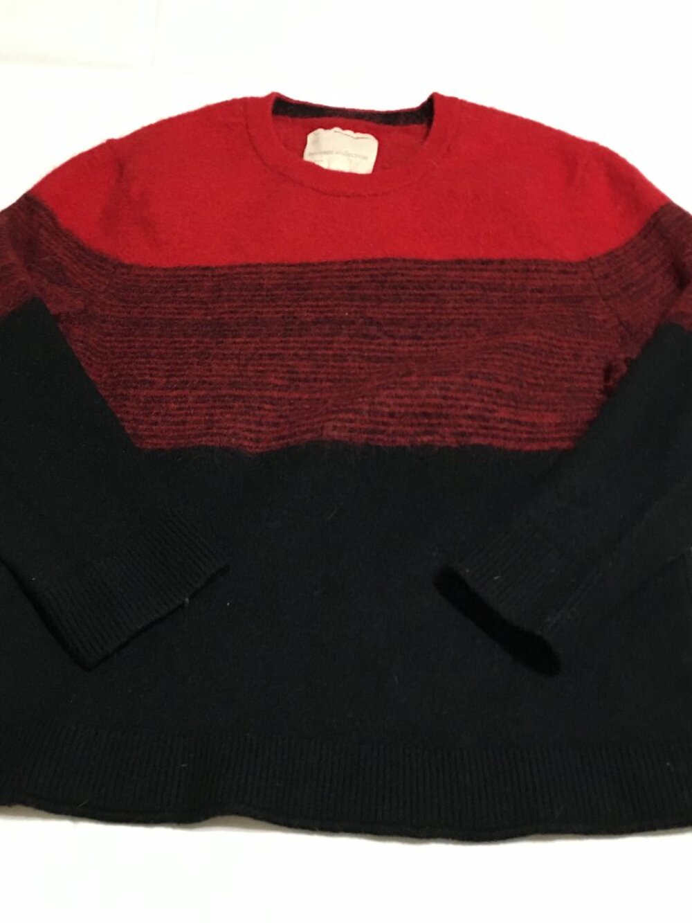 Banana Republic Heritage Collection Sweater Mens Medium Red (Tag XL) Wool